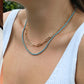 LeMel Turquoise Tennis Necklace-16"