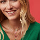 Kendra Scott Holiday Tree Pendant Necklace - Gold Green Quartzite