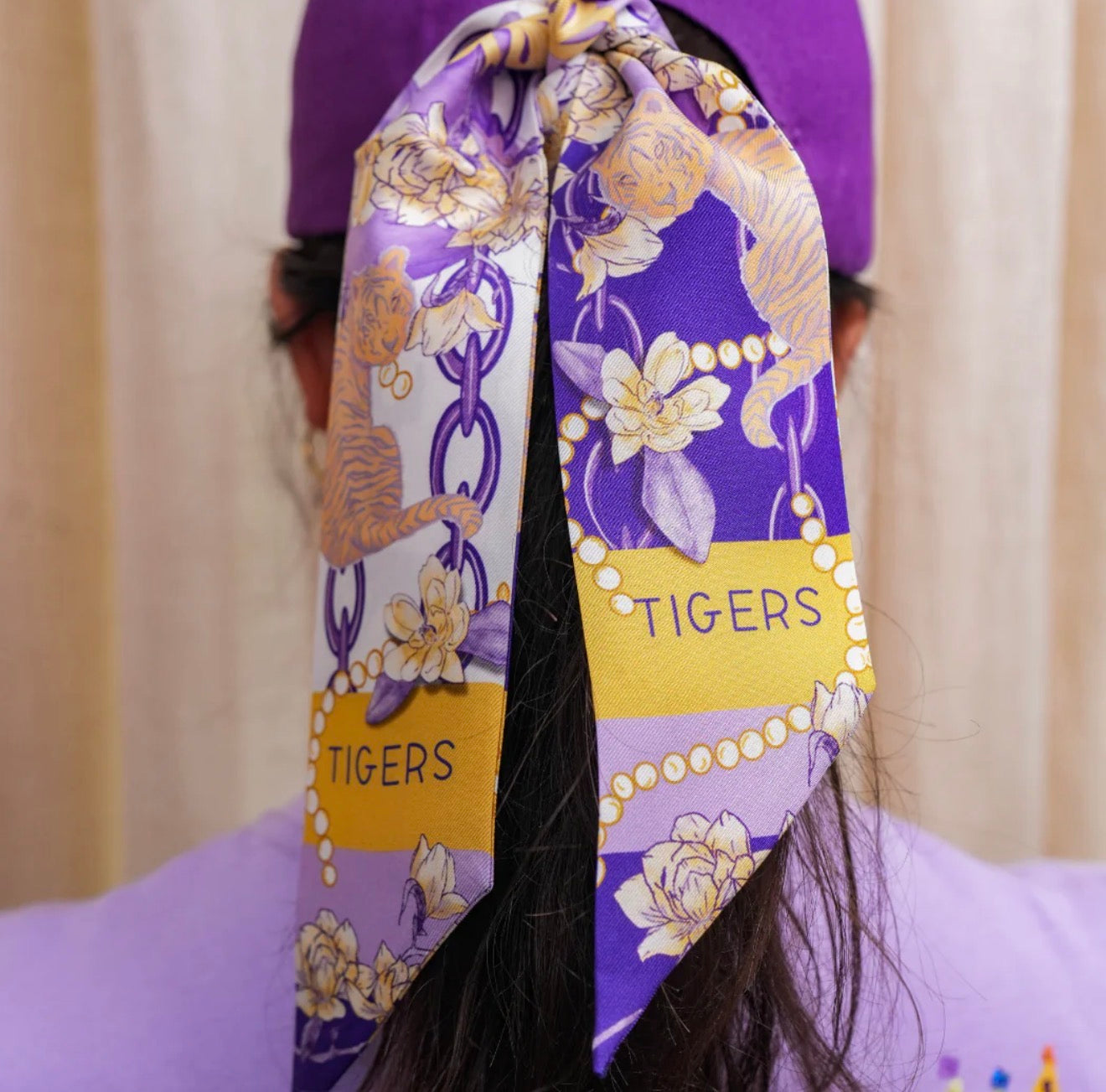 Sorority & Sisterhood "Baton Rouge" Heirloom Scarflette™ - LSU Tigers