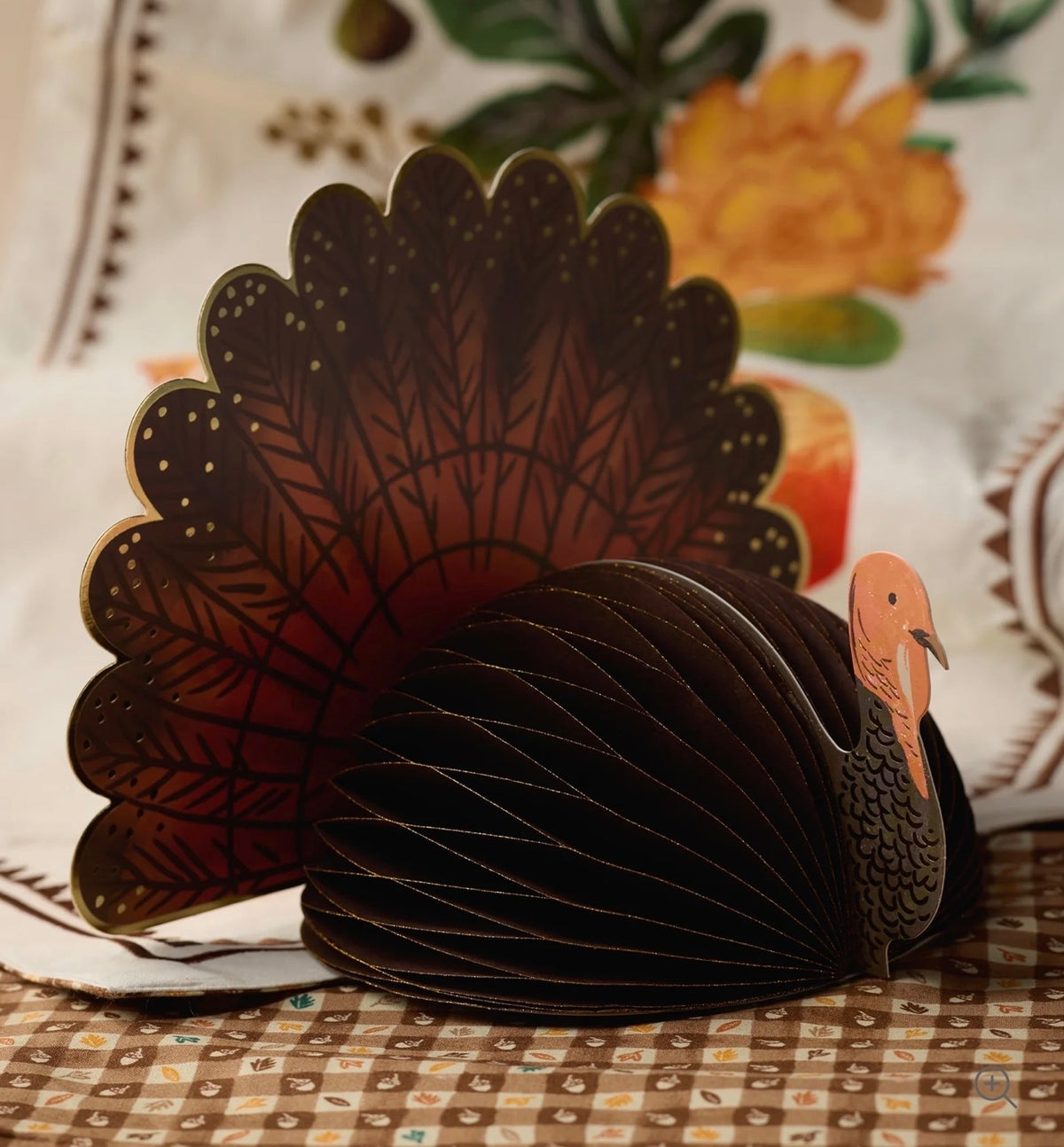 Rifle Paper Co. "Turkey" Honeycomb Decor