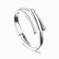 Uno de 50 "Raices" Hinged Bangle-Silver
