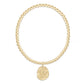 Enewton "Classic" Gold 3mm Bracelet-Inspire America Gold Disc