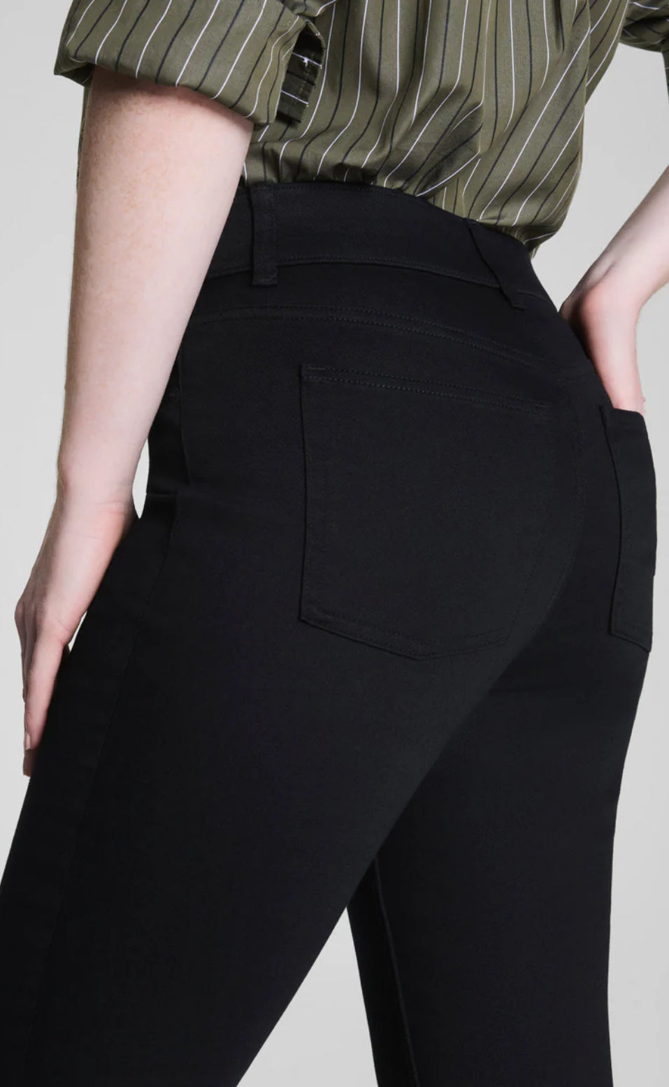 Spanx SPANXshape™ Original EveryWear Flare Jeans-Obsidian Rinse