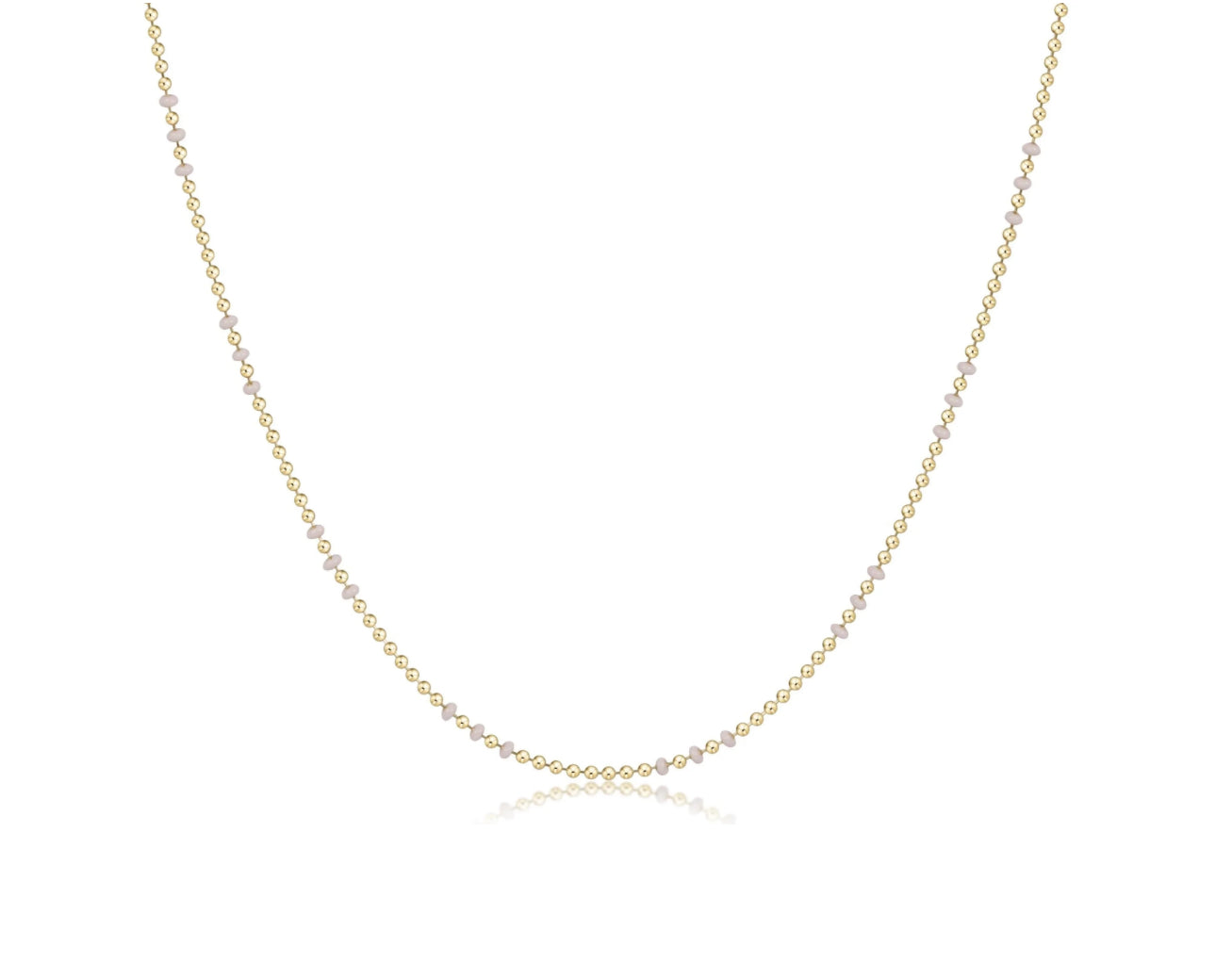 Enewton 15" "Hope Joy" Choker-Off White