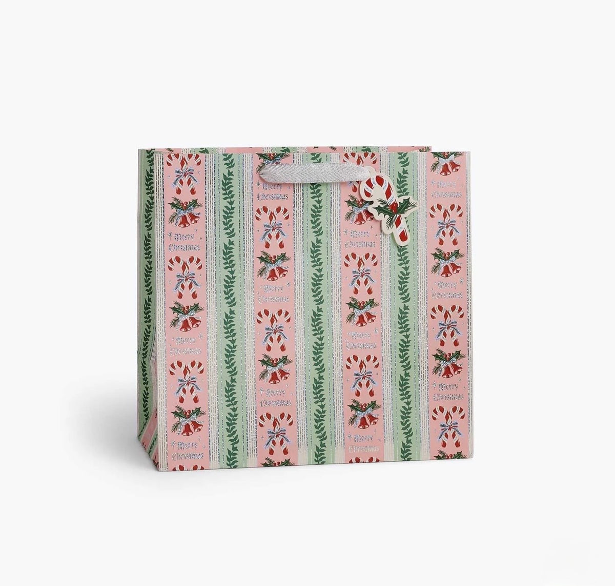 Rifle Paper Co. "Candy Cane Stripe" Gift Bag-4 Sizes
