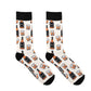 Living Royal Men's Bamboo Crew Socks-Whiskey