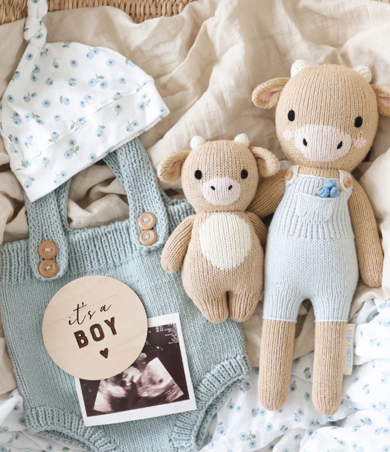 Cuddle + Kind “Asher the Cow”-Little