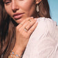 Kendra Scott Adriana Scallop Frame Drop Earring-Gold Natural MOP