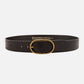 Amsterdam Heritage  “Fien” | Classic Leather Belt- Black