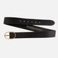 Amsterdam Heritage  “Fien” | Classic Leather Belt- Black