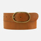 Amsterdam Heritage  “Fien” | Classic Leather Belt- Cognac