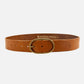Amsterdam Heritage  “Fien” | Classic Leather Belt- Cognac