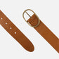 Amsterdam Heritage  “Fien” | Classic Leather Belt- Cognac