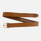 Amsterdam Heritage  “Fien” | Classic Leather Belt- Cognac