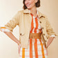 Spartina 449 "Aida" Relaxed Buttondown Blouse- Richmond Hill Plaid