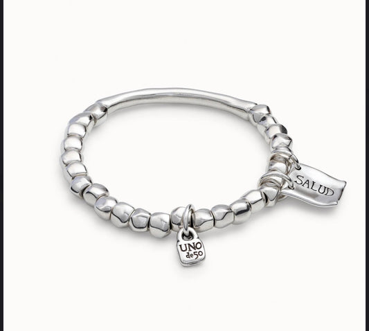 Uno de 50 "Saludable" Bracelet-Silver