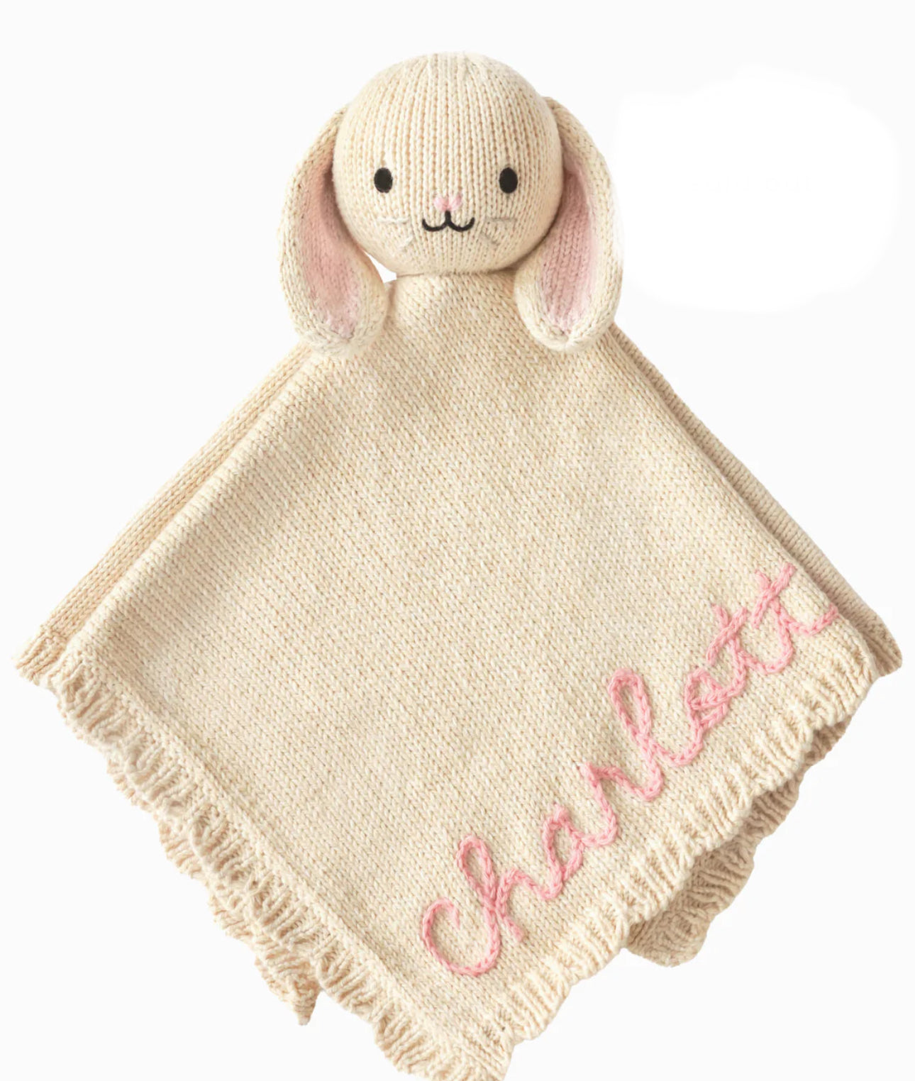 Cuddle + Kind “Baby Bunny” Lovey-Oatmeal