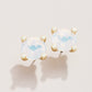 Spartina 449 Clara Stud Earring -White Opal