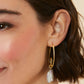 Spartina 449 Loopy Hoop Earring -Pearl