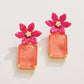 Spartina 449 Blooming Gem Earrings -Pink