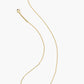 Kendra Scott Tatum Short Pendant Necklace-Gold White CZ Mix