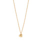 Capucine de Wulf “Love Heart” Charm Necklace 16"+2"-Gold