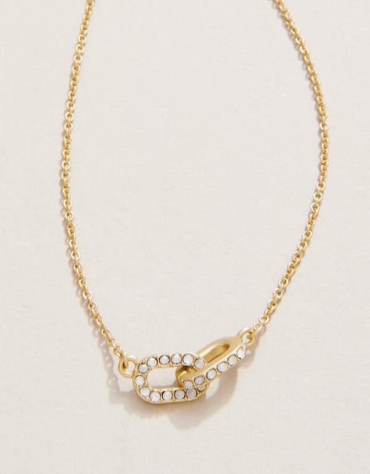 Spartina 449 Sea La Vie 18" Necklace - Forever Friends/Links-Gold