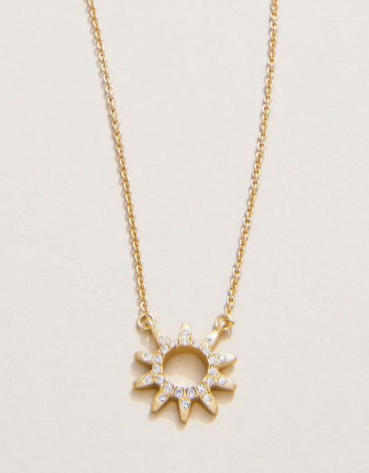 Spartina 449 Sea La Vie 18” Necklace-Sunshine/Sun - Gold