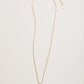 Spartina 449 Sea La Vie 18” Necklace -Ray of Hope/Gem - Gold