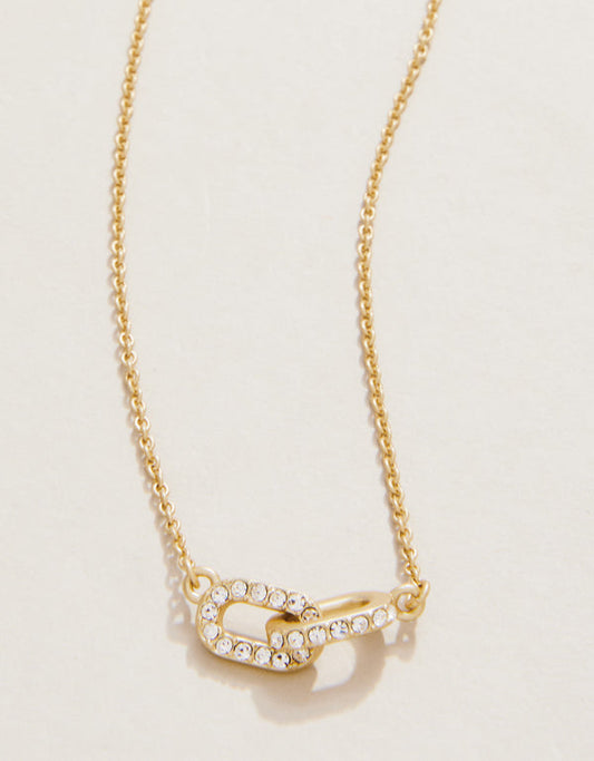Spartina 449 Sea La Vie 18” Necklace -Strength/Links - Gold