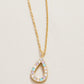 Spartina 449 Sea La Vie 18” Necklace -Make a Wish/Flame - Gold