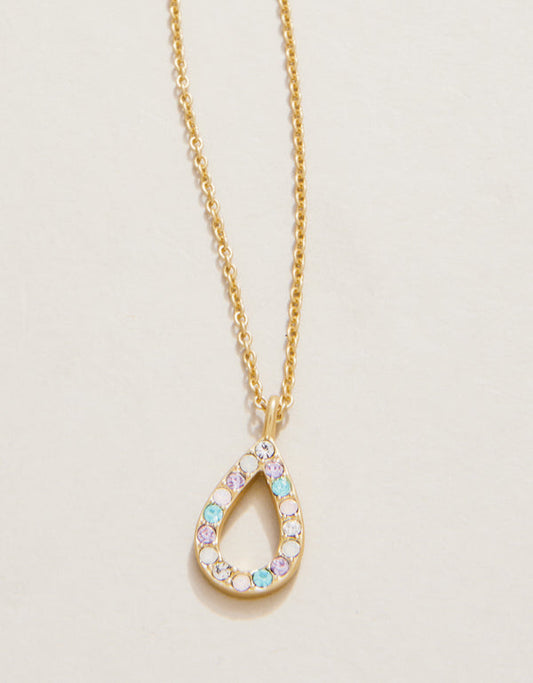 Spartina 449 Sea La Vie 18” Necklace -Make a Wish/Flame - Gold