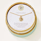 Spartina 449 Sea La Vie 18” Necklace-Treasured/Sand Dollar - Gold