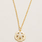 Spartina 449 Sea La Vie 18” Necklace-Treasured/Sand Dollar - Gold