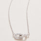 Spartina 449 Sea La Vie 18" Necklace - Forever Friends/Links-Silver