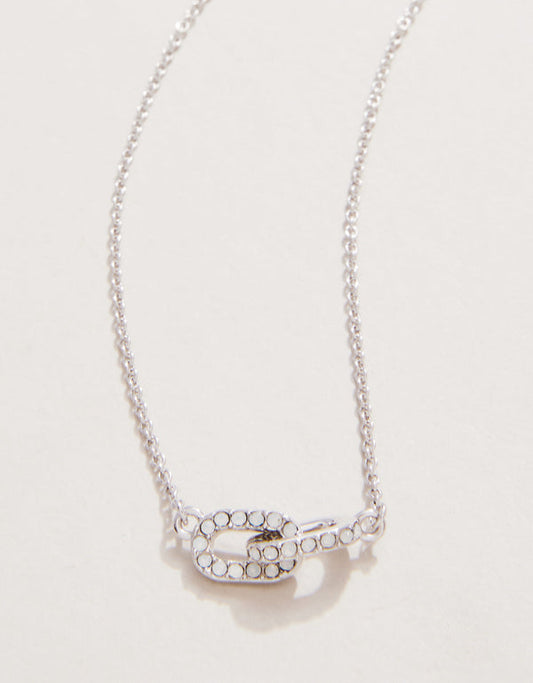 Spartina 449 Sea La Vie 18" Necklace - Forever Friends/Links-Silver