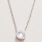 Spartina 449 Sea La Vie 18” Necklace -Ray of Hope/Gem - Silver