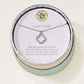 Spartina 449 Sea La Vie 18” Necklace-Lucky One/Quatrefoil - Silver