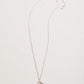 Spartina 449 Sea La Vie 18” Necklace-Lucky One/Quatrefoil - Silver