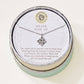 Spartina 449 Sea La Vie 18” Necklace -Never Give Up/Lotus-Silver