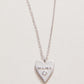 Spartina 449 Sea La Vie 18" Necklace - Mama/Heart-Silver