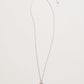 Spartina 449 Sea La Vie 18" Necklace - Best Friends/Heart Key (2 piece set) - Silver