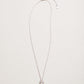 Spartina 449 Sea La Vie 18" Necklace - Best Friends/Heart Key (2 piece set) - Silver