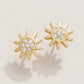 Spartina 449 Sea La Vie Stud Earrings - Sun/Sunshine-Gold