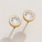 Spartina 449 Sea La Vie Stud Earrings Ray of Hope/Gem-Gold