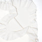 Bei Bei Ruffle Knit Blanket-White Cloud