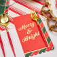 Sophistiplate “Joyful Christmas” Guest Towel