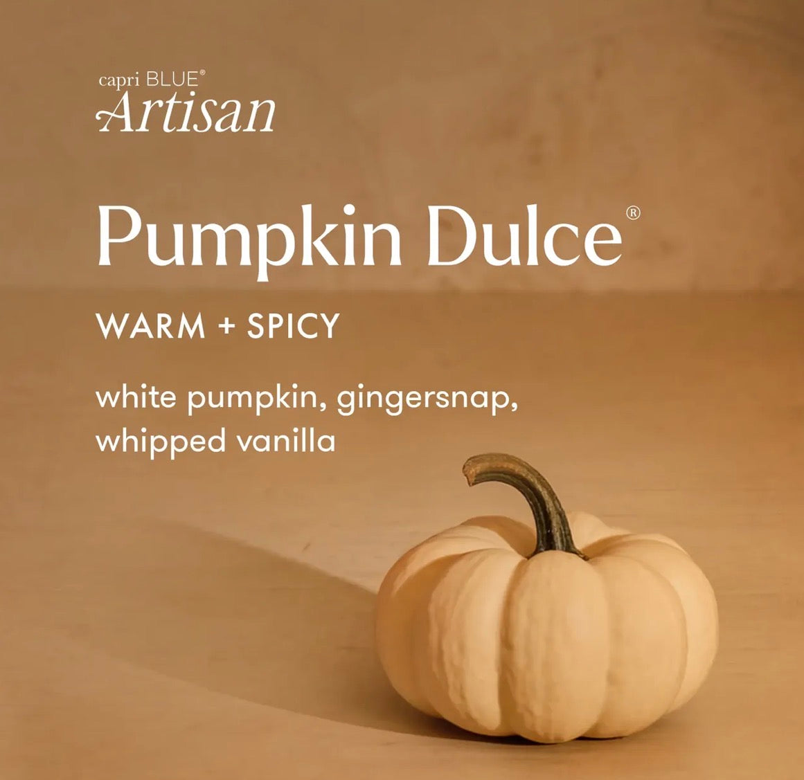 Capri Blue "Pumpkin Dulce" Tuscan Radiance Candle-19oz