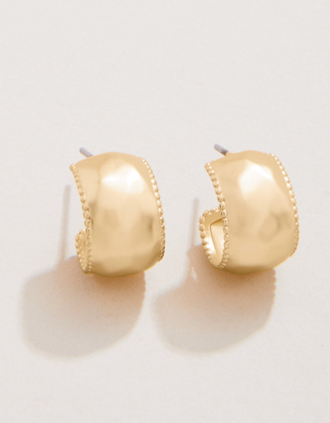 Spartina 449 Martha Hoop Earring 15mm-Gold
