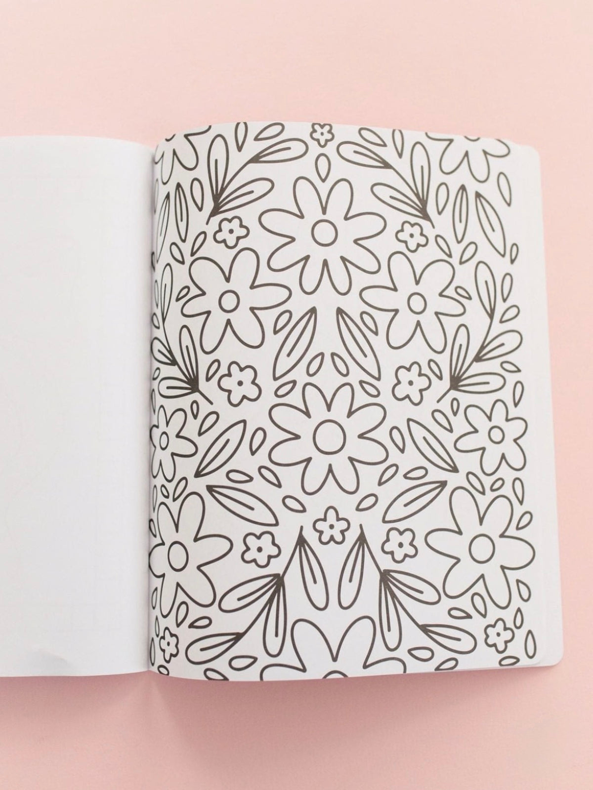 Pippi Post "Bows & Blooms" Coloring Book